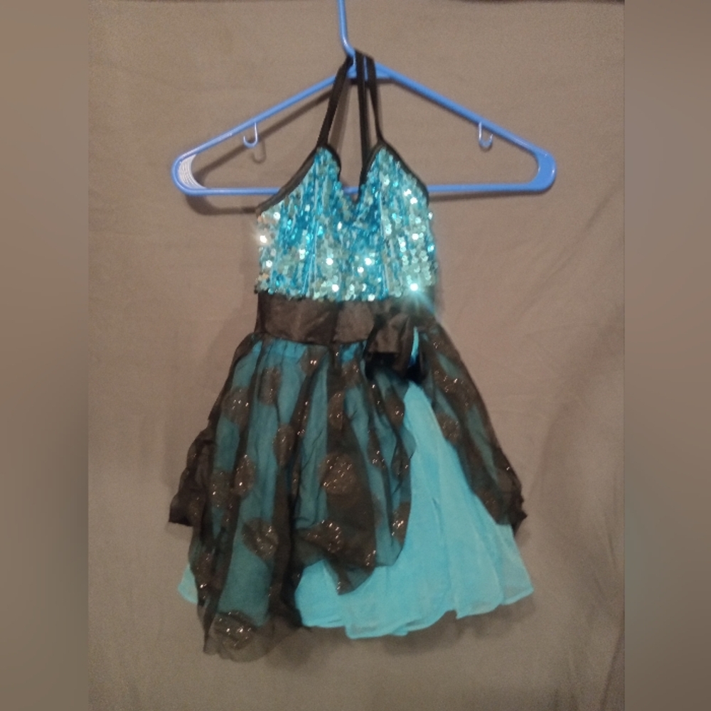 Weissman Sparkling Blue and Black Kids Costume